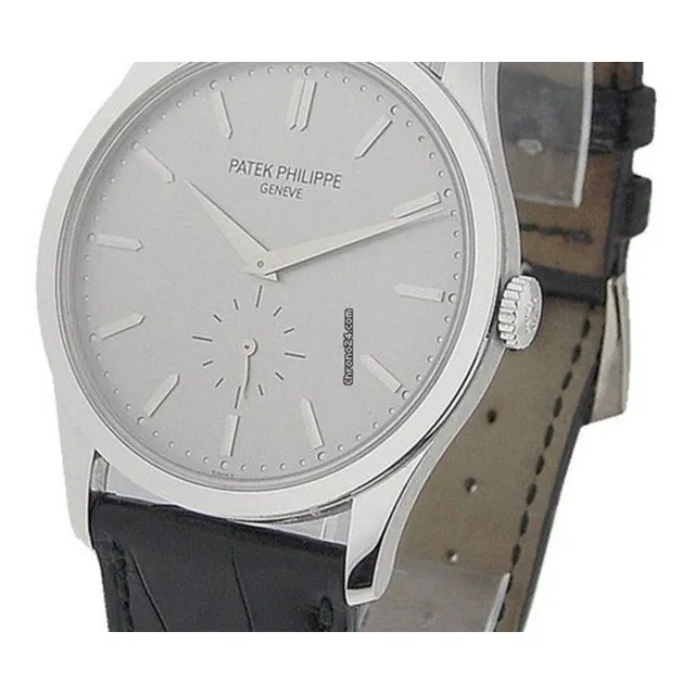 Patek Philippe Calatrava Oro Blanco 5196g-001 Con Esfera Gri