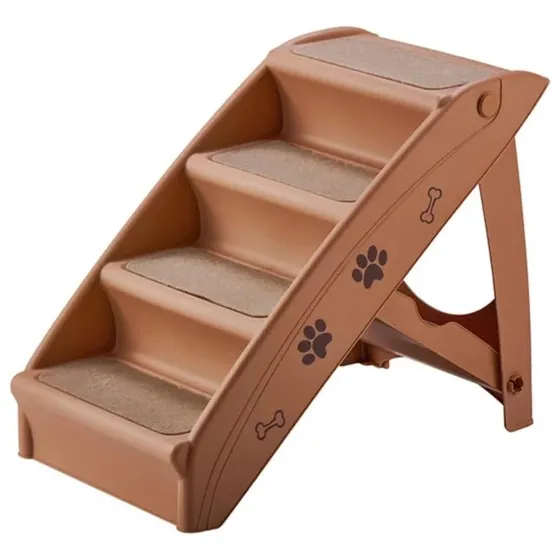 Escaleras Plegables Perros De 4 Niveles Para Perros Y Gatos