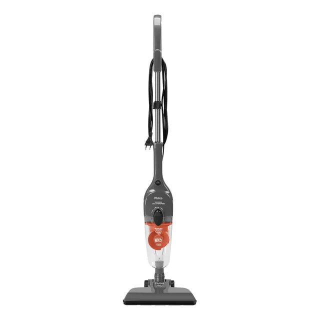Aspirador De Pó Vertical 2 Em 1 1400w Philco Pas1550c Cor Cinza 127V