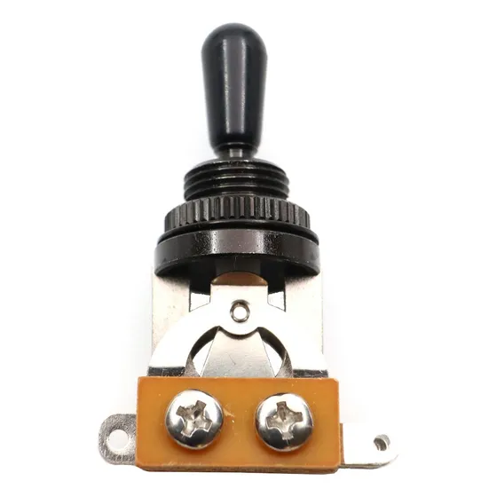 Llave Selectora 3 Posiciones Les Paul Negro Alpha
