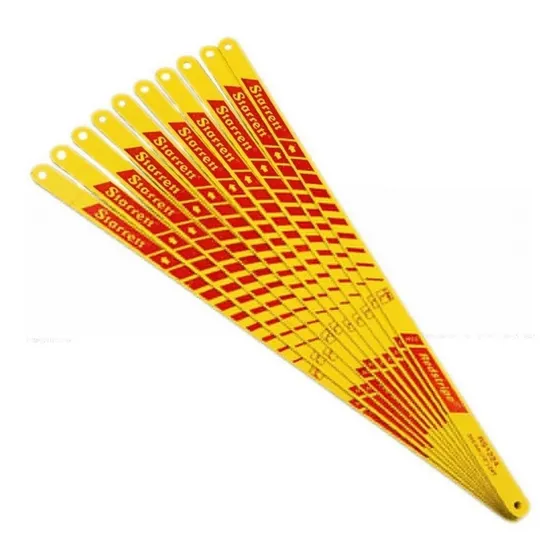 10 Lamina Serra Manual Rígida 24 Dentes Pol Rs1224 Starrett