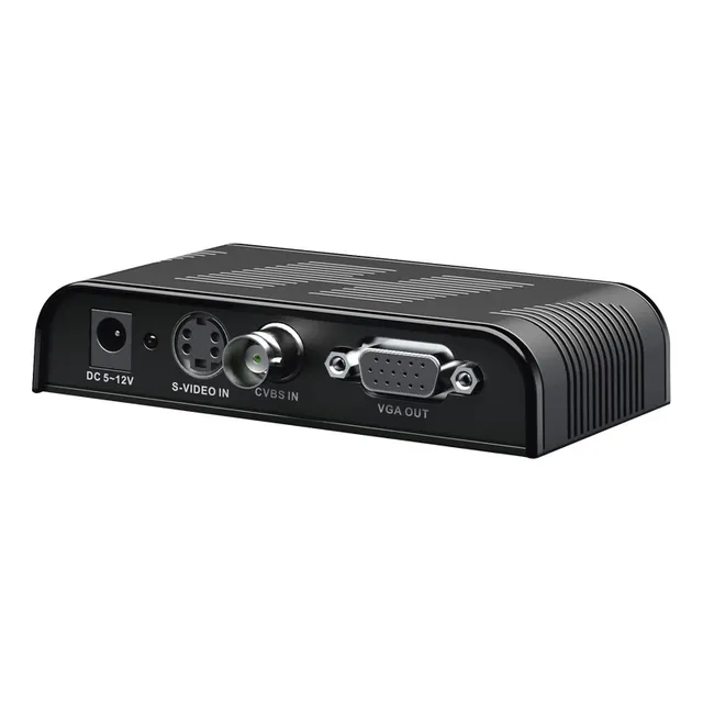 Convertidor De S-video, Bnc (cvbs), Vga A Vga Epcom, Tt7505