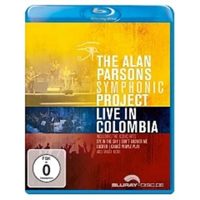 Alan Parsons Symphonic Project Live In Colombia Bluray Nuevo