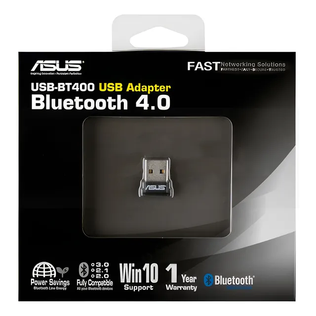 Adaptador Usb/bluetooth Asus Usb-bt400 10mts Alcance Usb
