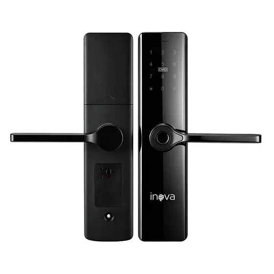 Fechadura Digital Inova YS-12884 com Biometria e Bluetooth para Tuya