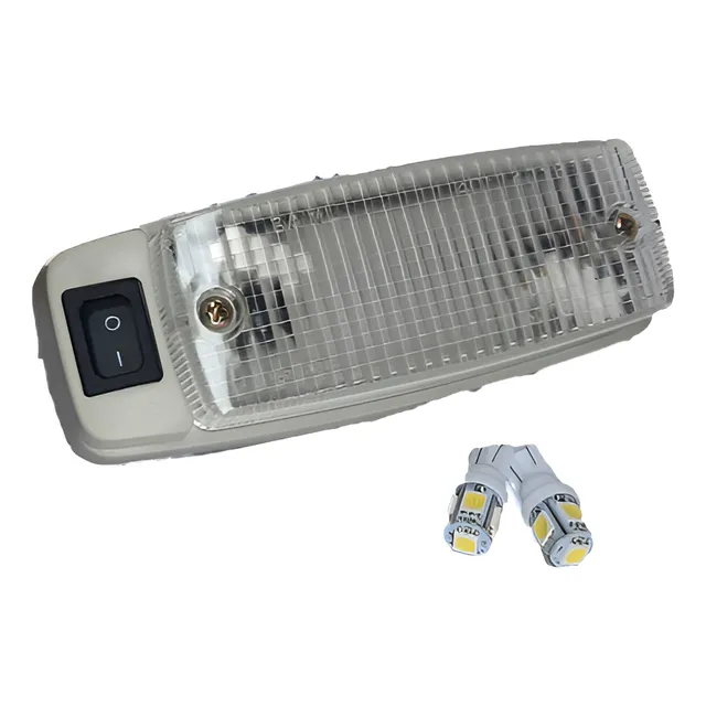Faro Plafon Interior Led Con Llave Motorhome 12v