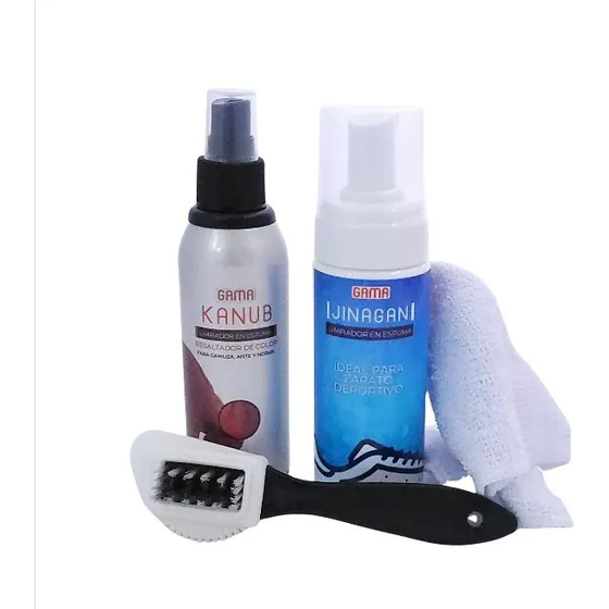 Kit Para Limpiar Gamuza Y Tenis