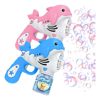 Pistola De Burbujas Juguetes Para Niños Bubble Luz Machine Pistola De Burbujas Juguetes Para Niños Bubble Luz Machine