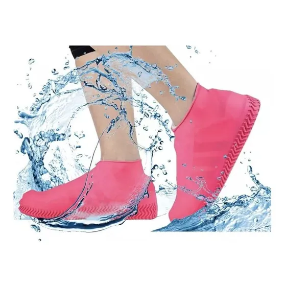 Botas Protector Cubre Zapatos Silicon Impermeable Lluvia