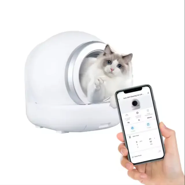 Caja De Arena Automática - Arenero Autolimpiante Para Gatos