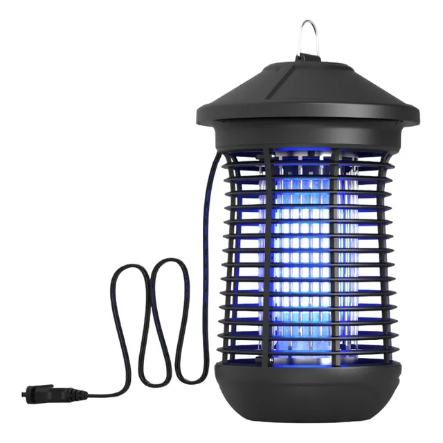 Lampara Repelente Eléctrica Mata Mosquitos Mosca 4200v,lámpara Mata Mosquitos Eléctrica Resistente Al Agua, Interruptor De Sensor Inteligente