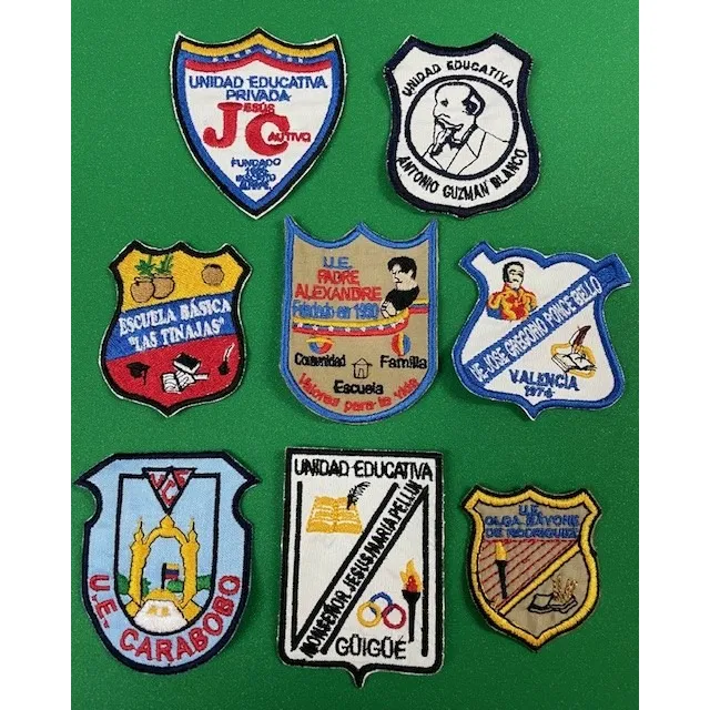 Fabricamos Emblemas De Colegios Bordados Al Mayor Solamente