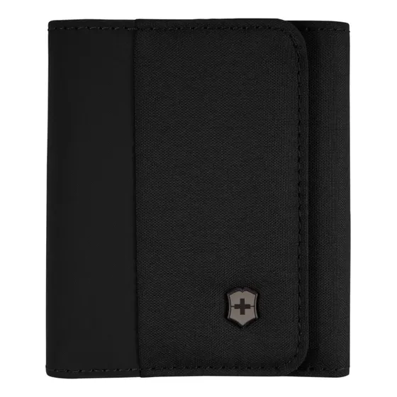 Billetera Tri-fold, Travel Essentials, Negro, Victorinox