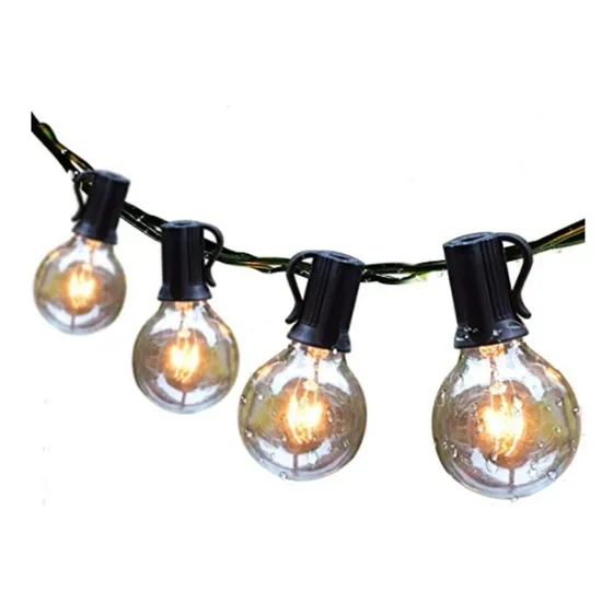 Guirnalda Extensión Luces Exterior Jardín Terraza 7,6m 25bom