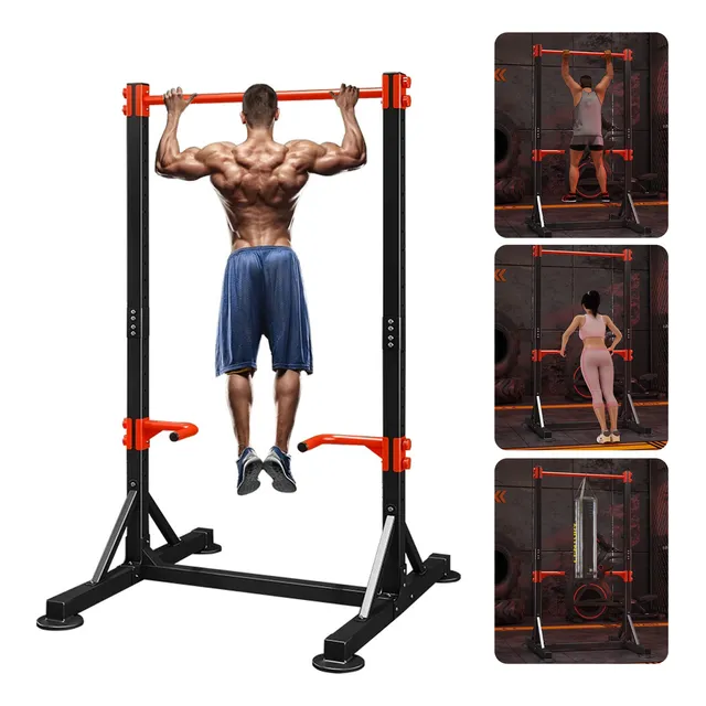 Multifuncional Dominadas Fondos Ajustable Casas Fitness 