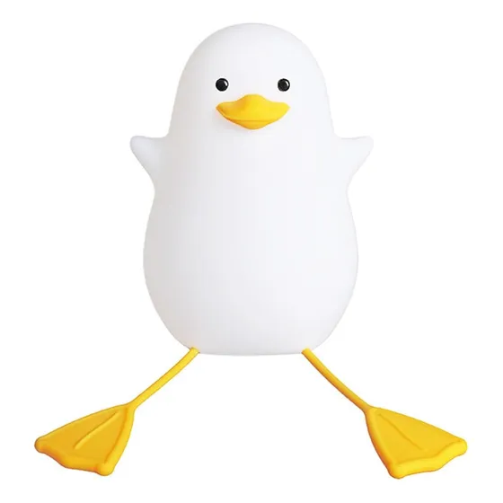 Lampara De Noche Usb Lampara Pato Colores  Sensor Tactil