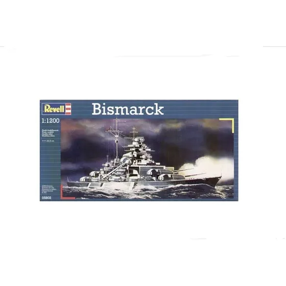 Barco Bismarck 1/1200 Revell