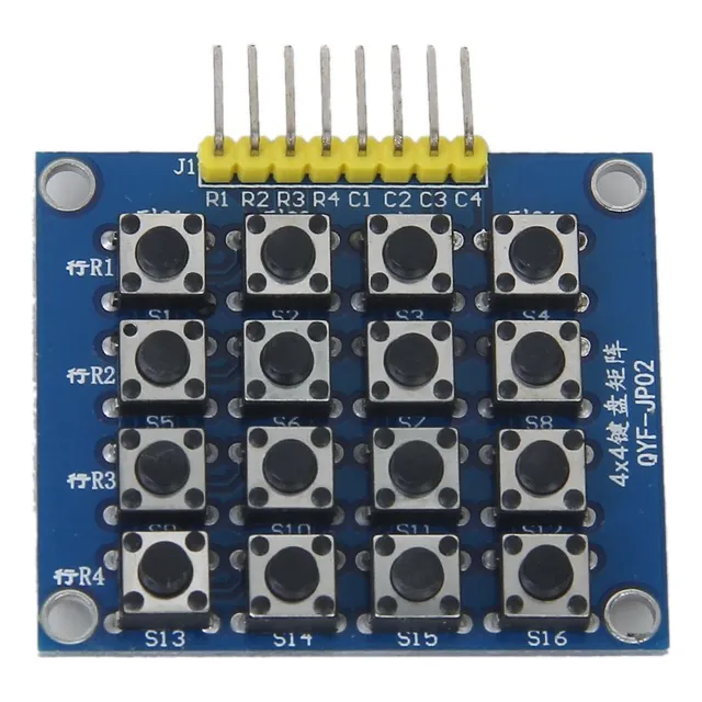 Placa Circuito 1 Uds Modulo Teclado Matriz 4x4 16 Mcu Para