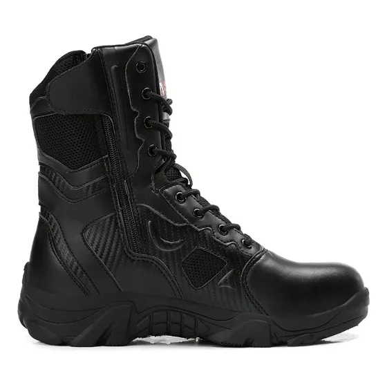 Botas Tacticas Seguridad Antiderrapante Militares, Casquillo
