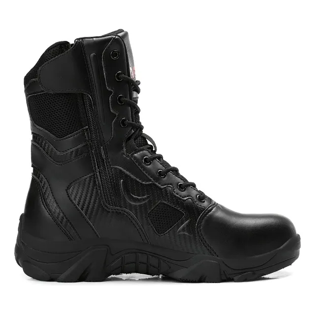 Botas Tacticas Seguridad Antiderrapante Militares, Casquillo