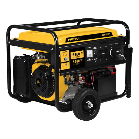 Generador Eléctrico A Gasolina, 5,500 W, Pretul 26035