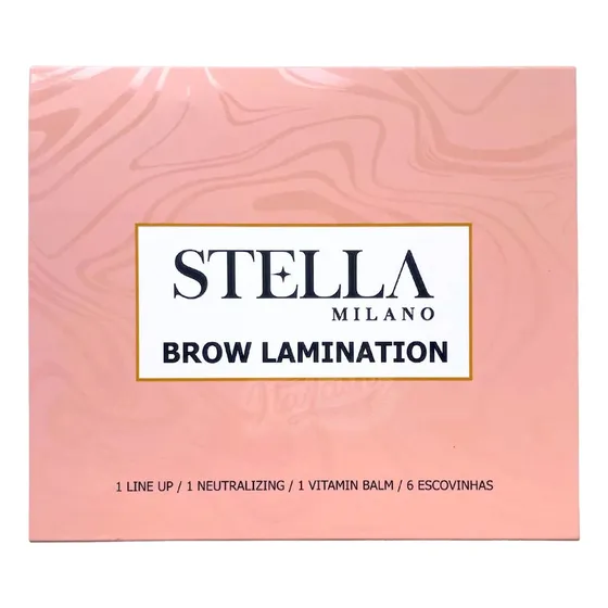 Kit Stella Milano Brow Lamination 3passos -15 G
