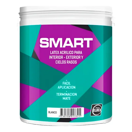 Pintura Látex Interior/exterior Antihongo 3,6l Elbex H Y T