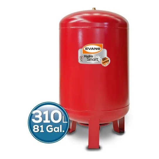 Tanque Hidroneumatico Evans Hydro-mac® De 310l Vertical