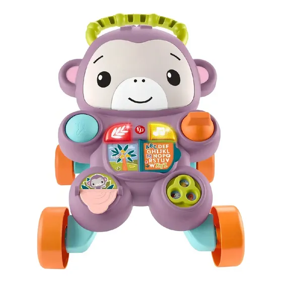 Andador Fisher Price Aprenda Comigo Amigo Macaco MATTEL