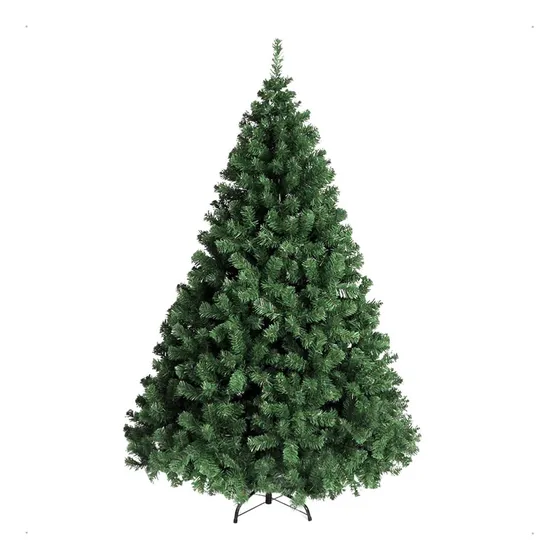 Árvore De Natal 210cm 1000 Galhos Pinheiro Luxo Cheia 2m Zenx Medali Cor Verde