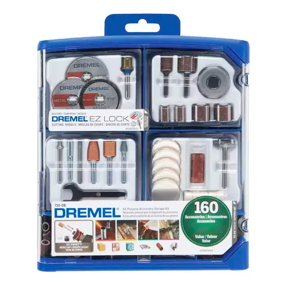Kit Multiuso Dremel De 160 Piezas Lijar Y Pulir
