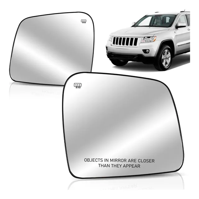Lente Espelho Retrovisor Grand Cherokee 12 13 14 2015 Placa