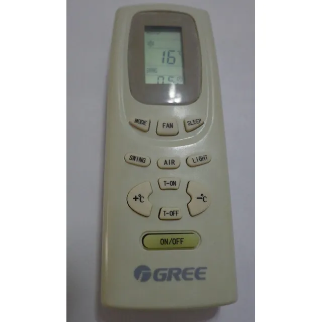 Controle Remoto Original Gree Y512f2 - Usado - Funcionando