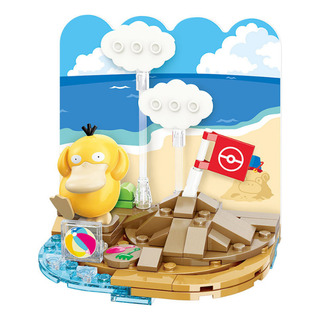 Fl Bloques De Construcción Diseño Psyduck Serie Pokémon Fl Bloques De Construcción Diseño Psyduck Serie Pokémon