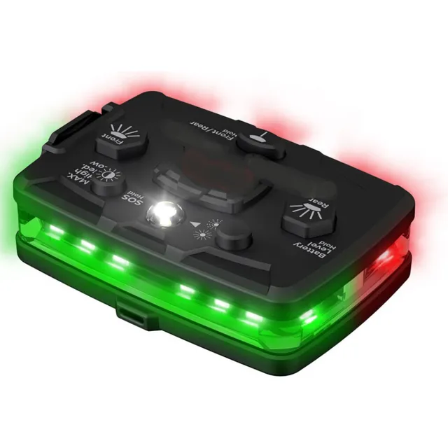 Baliza Led Corporal Personal Emergencias Recargable Bomberos