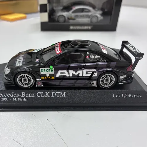 Mini 1:18 Mercedes-benz 2003 Clk-dtm - Gt Racing #3 Rara