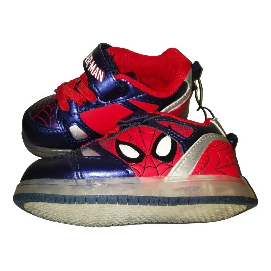 Zapatos Spiderman Originales Para Niños