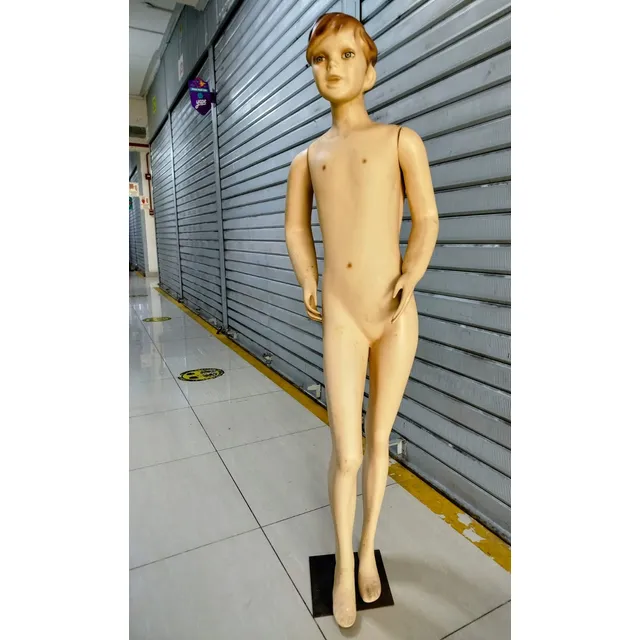 Maniquí Para Ropa Juvenil Talla 14 Tipo Colegial Crema