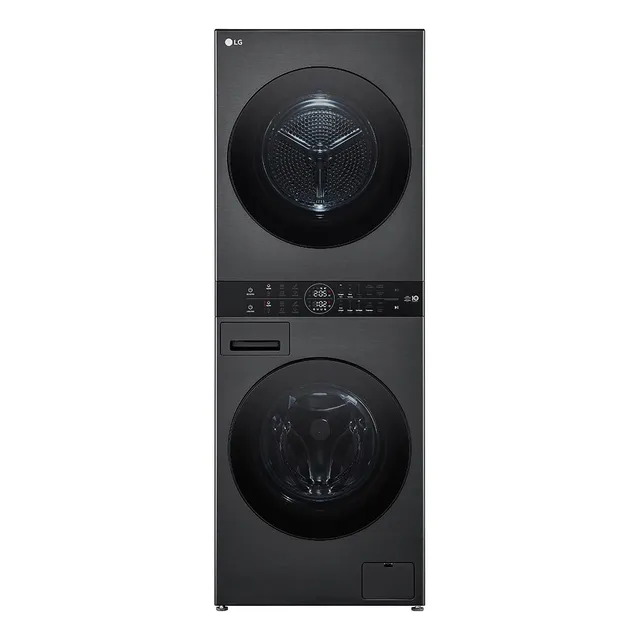 Lava E Seca Torre 14kg LG Smart Black Inox - Wk14bs6a 220V