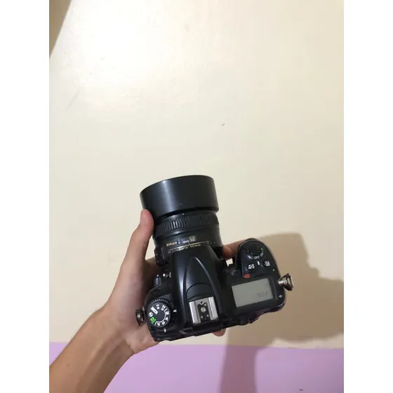 Nikon D7000 Dslr Cor Preto Com Flash Externo
