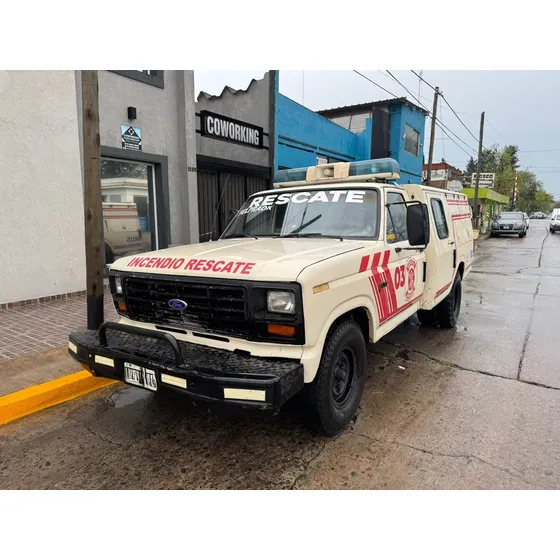 Ford F-250 D/c Ford F250 Americana Año 1987 Perkins 6 Cilindros, Ex Bomberos, Rescate, Ideal Taller Mòvil
