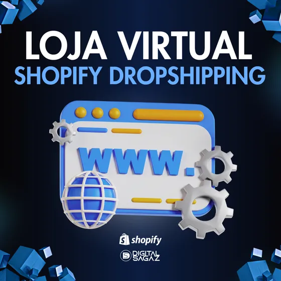 Loja Virtual Shopify Profissional De Dropshipping