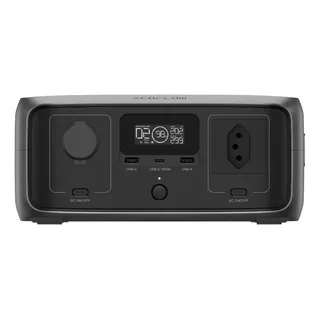Ecoflow River 3 Estação De Energia Portåtil De 245wh Gerador Nobreak (ups 10ms) Tomada Br - 110v Ecoflow River 3 Estação De Energia Portåtil De 245wh Gerador Nobreak (ups 10ms) Tomada Br - 110v