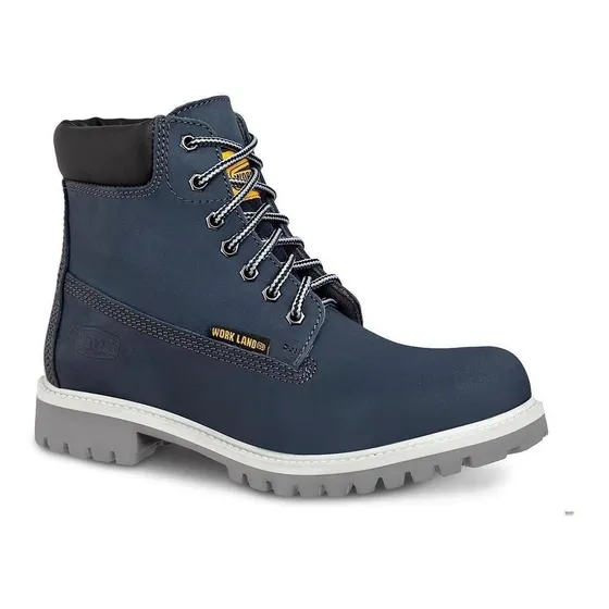 Bota Hombre Botín Casual Moda Workland 77611 Azul