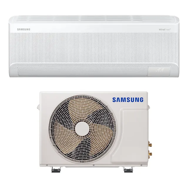 Ar-condicionado Split Samsung Inverter Windfree Connect Ai 12.000 Btus Quente E Frio Sem Vento Ar12dxfaawknaz