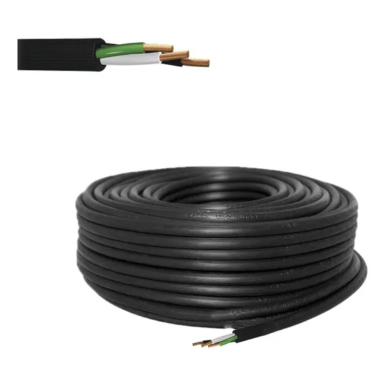 100 Mts Cable Uso Rudo Calibre 3 X 10 100% Cobre Argos 