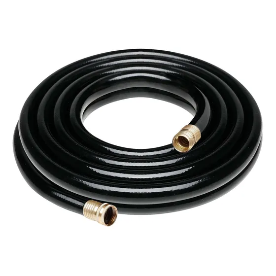 Manguera Jardin Negra 3 4  X 25 Pie Fuga Agua Pvc Duradera 8