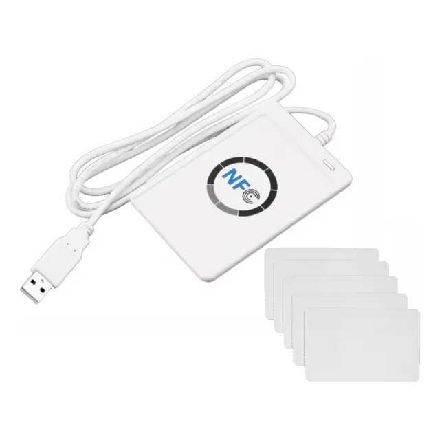 Lector De Tarjetas Inteligentes Rfid Ic Acr122u, Duplicador+
