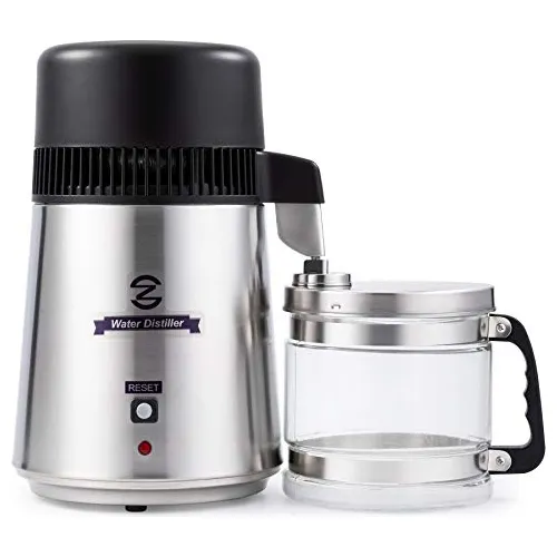 Distiller De Agua De 1 Galón, 4l Acero Inoxidable J921c
