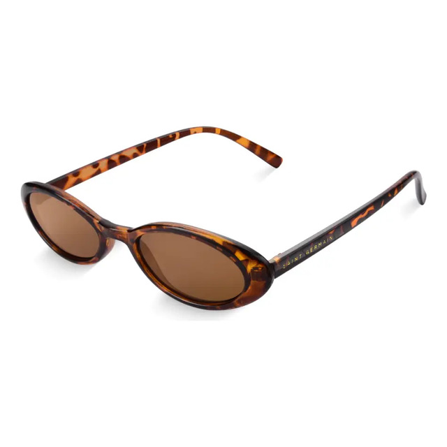Óculos De Sol Uv400 Oval Feminino Verona Tortoise Giorno Oval Tartaruga Marrom